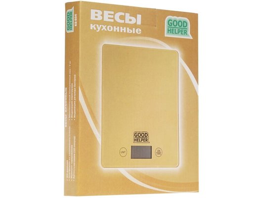 Весы кухонные GOODHELPER KS-S04 бежевый